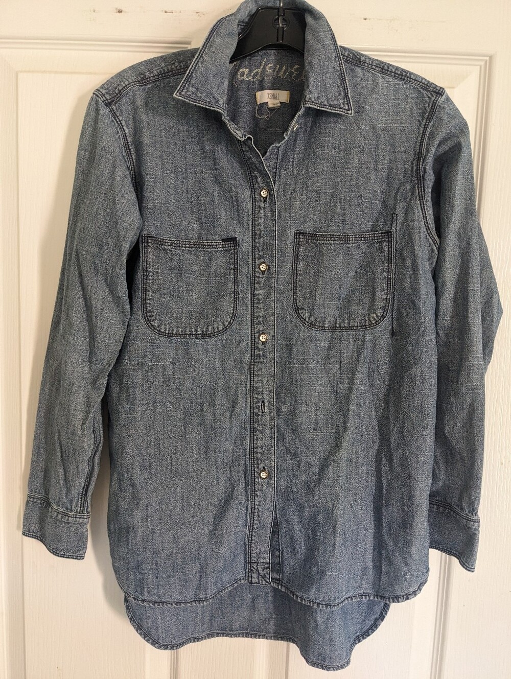 Madewell Light Denim Button-Down Shirt